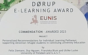 Abbildung des Dørup Awards