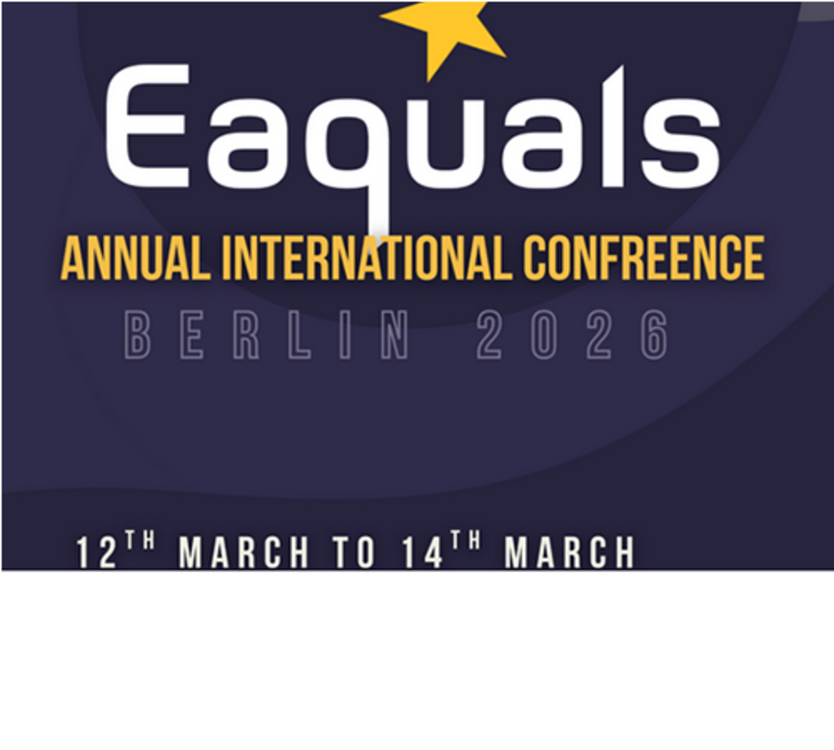 Eaquals International Conference 2026 Werbebanner der Eaquals International Conference 2026