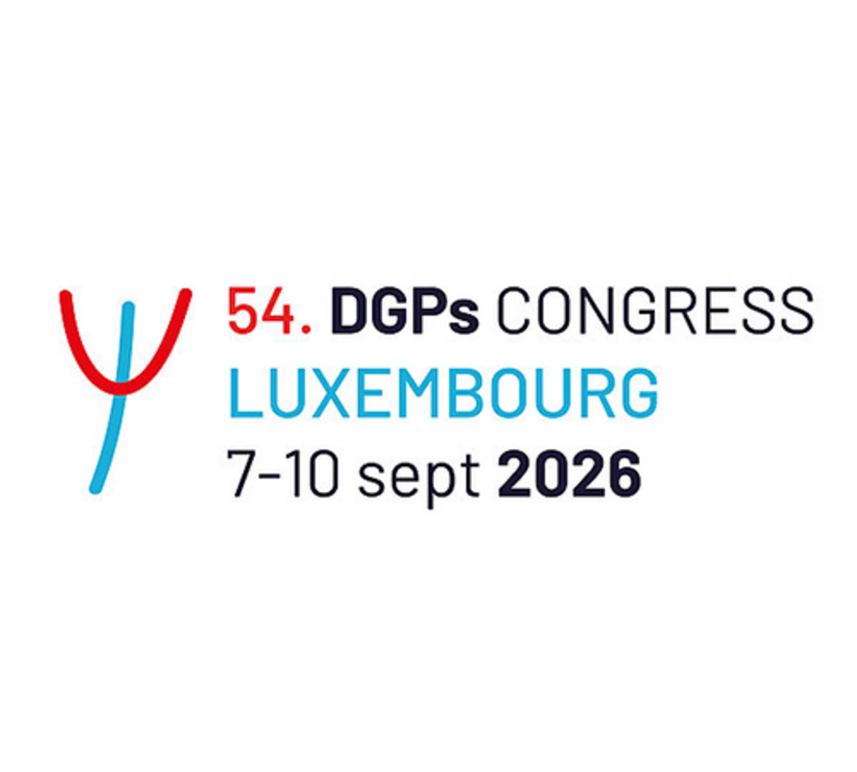 Deutsche Gesellschaft für Psychologie, 54th DGPs Congress 2026 Veranstaltungslogo des 54th DGPs Congress 2026