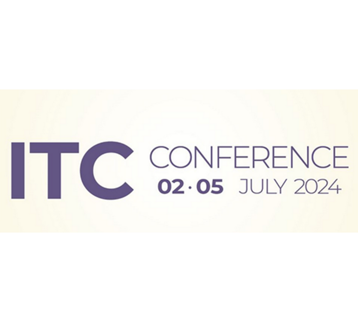 ITC CONFERENCE GRANADA 02-05 JULY 2024   